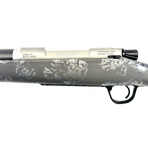 Christensen Arms Ridgeline FFT Titanium 300WM 22" 1:10 Titanium CF Carbon w/ Metallic Gray Accents