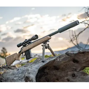 Christensen Arms Ridgeline Scout 6.5CM 16.5" 1:8 Black Nitride CF Tan w/ Black Webbing