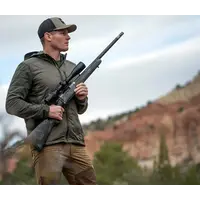 Ridgeline FFT 6.5CM 20" 1:8 SS CF Carbon w/ Green & Tan Accents