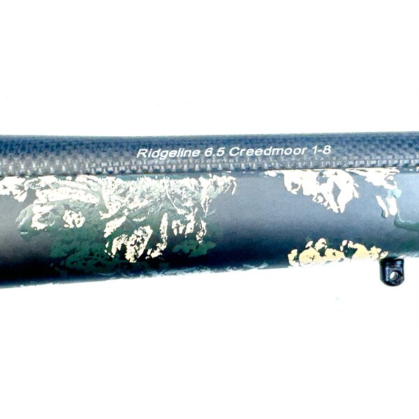 Christensen Arms Ridgeline FFT 6.5CM 20" 1:8 SS CF Carbon w/ Green & Tan Accents