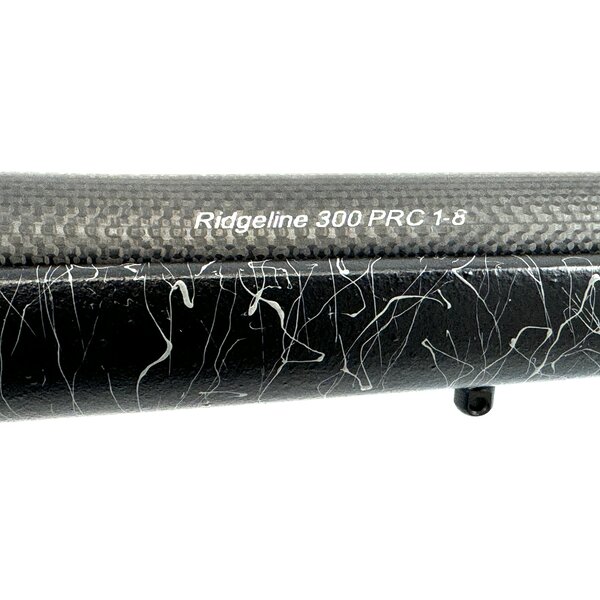 Christensen Arms Ridgeline 300 PRC 26" 1:8 SS CF Black w/ Gray Webbing