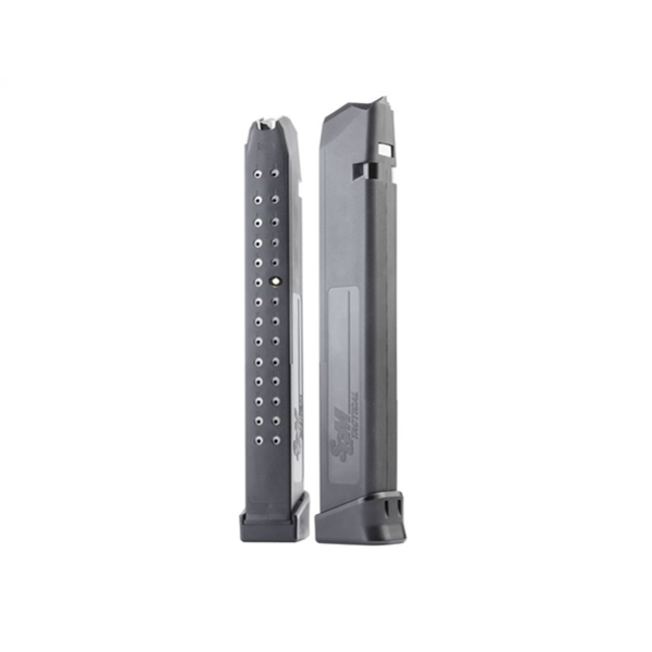 SGM Tactical 9mm 10/33 Round Glock Compatible Magazine