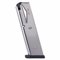Pistol Magazine, Beretta 92, 10 rnd, Nickel, Mec-Gar M9, Lightly Used Exc. Cond