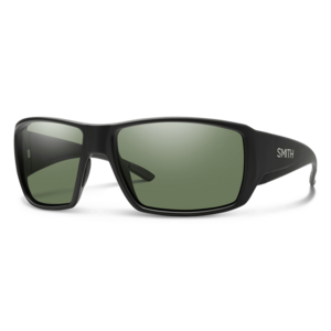 Smith Guide's Choice Matte Black with ChromaPop Polarized Gray Green