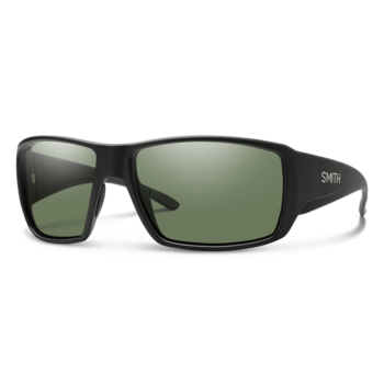 Smith Guide's Choice Matte Black with ChromaPop Polarized Gray Green