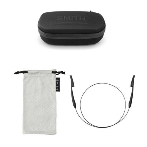 Smith Guide's Choice Matte Black with ChromaPop Polarized Gray Green