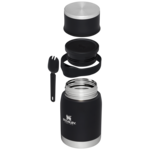 Stanley The Adventure To-Go Food Jar with Spork 24oz / 0.71L Black