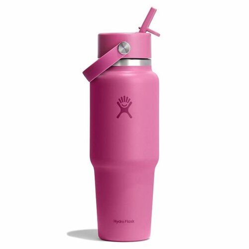 Hydro Flask Wide Mouth Travel Bottle with Flex Straw Cap