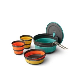 Sea to Summit Frontier UL Collapsible One Pot Cook Set - 2 Person 5 pieces