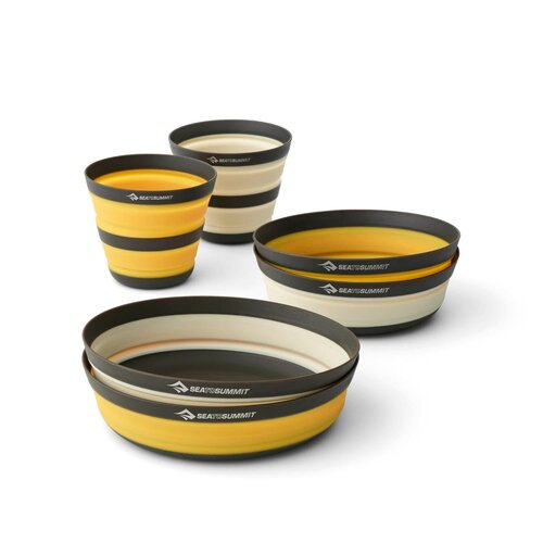 Sea to Summit Frontier UL Collapsible Dinnerware Set - 2 Person 6 pieces