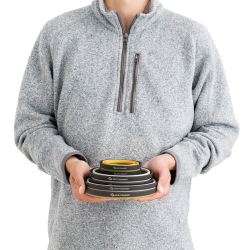 Sea to Summit Frontier UL Collapsible Dinnerware Set - 2 Person 6 pieces