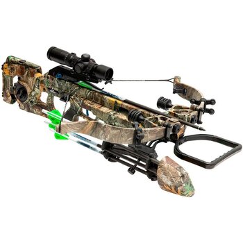 Excalibur Archery Excalibur Assassin TD400 Crossbow with Scope Package, Soft Case, 3 Bolts, Crank, Limb Draw, AS NEW
