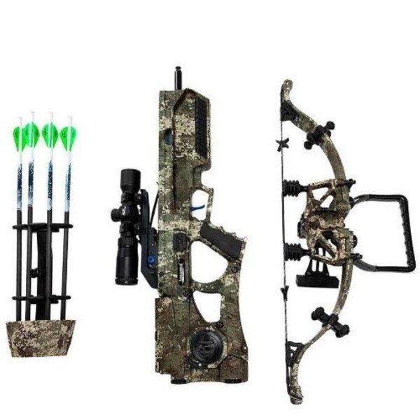 Excalibur Archery Excalibur Assassin TD400 Crossbow with Scope Package, Soft Case, 3 Bolts, Crank, Limb Draw, AS NEW