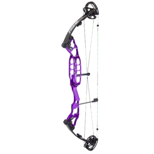 Prime Archery Prime ONE 36 STX Target Bow, Purple, Shoot Through Riser, Prime Archery