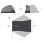 Sea to Summit Telos TR2 Tent Shale Grey