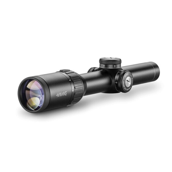 Hawke Endurance 30 WA 1-4x24 Scope, Tactical Dot (4x) IR Reticle