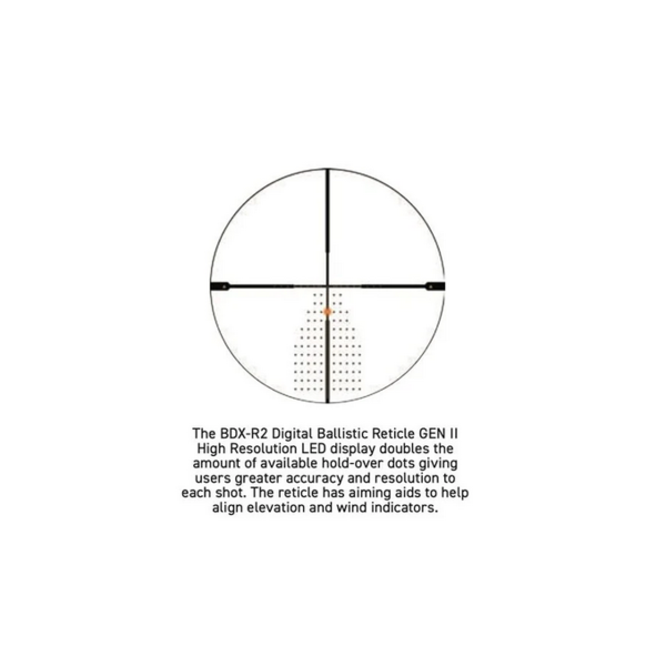 Sig Sauer Sierra 6 BDX 3-18x44mm Scope, Ballistic Data Xchange