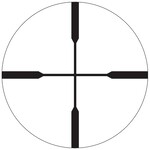 Sig Sauer Whiskey 3 4-12x40mm Scope Quadplex 0.25 MOA 1" M.T. SFP