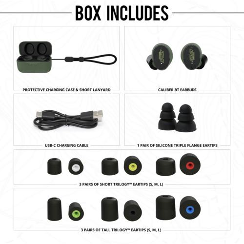 ISOtunes Sport Caliber BT 27db Hearing Protection BlueTooth