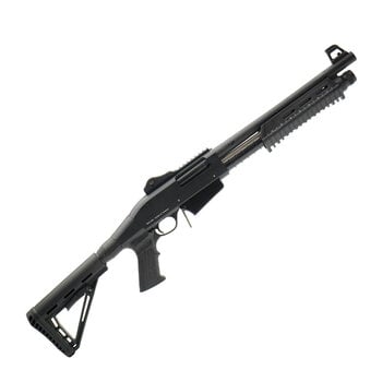 Sulun TAC SP-12 12g 3" Pump Action Spring Assist 15" Ghost Ring Sights Adjustable Stock Breacher & 5 Chokes 1 Five & 1 Ten Round Magazine