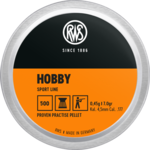 RWS Hobby .177 Pellets, 7.0gr, 500 count