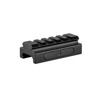 Adaptor Base, Picatinny to Picatinny, 0.5"/13mm Riser x 2.5" long