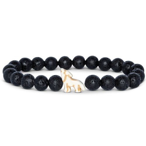 Fahlo The Scout Wolf Bracelet
