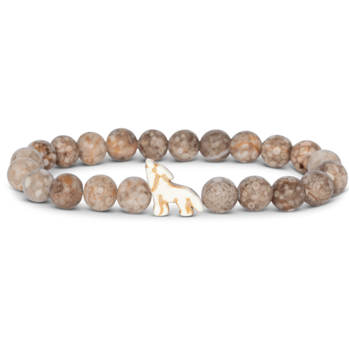 Fahlo The Scout Wolf Bracelet