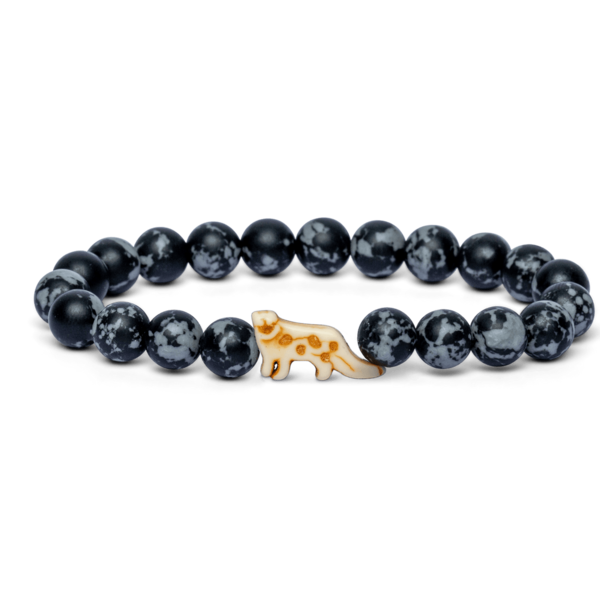 Fahlo The Ascent Snow Leopard Bracelet