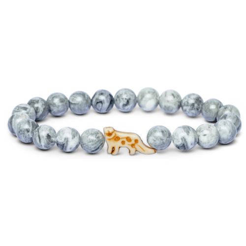 Fahlo The Ascent Snow Leopard Bracelet