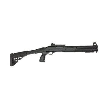 Victor Huglu P-Tactical 14.5" 12 Gauge Pump Heat Shield Pic Rail Ghost Ring Sights