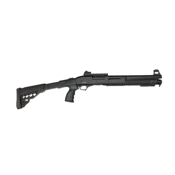 Victor Huglu P-Tactical 14.5" 12 Gauge Pump Heat Shield Pic Rail Ghost Ring Sights