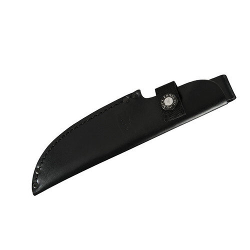 Buck Compadre Camp Knife Brown Handle Cobalt Gray Blade Buck Compadre Camp Knife Brown Handle Cobalt Gray Blade