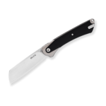 Buck Buck HiLine XL Gray / Black Micarta Frame Lock