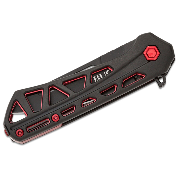 Buck Mini Trace Ops FolderTanto Black Handle