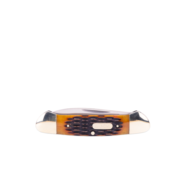 Buck Buck Canoe Brown Jig Bone Handle