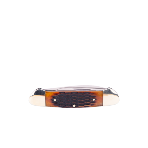 Buck Buck Canoe Brown Jig Bone Handle