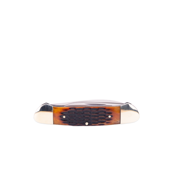 Buck Buck Canoe Brown Jig Bone Handle