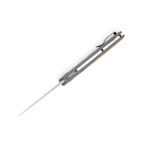 Buck Hexam Folder Orange Handle