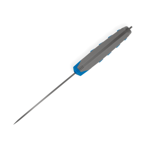 Buck Hookset, 6" Cleaver Blue/Gray Saltwater