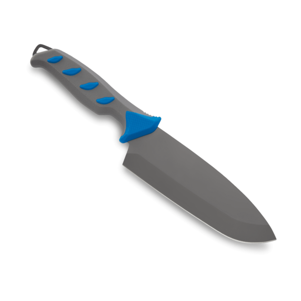 Buck Hookset, 6" Cleaver Blue/Gray Saltwater