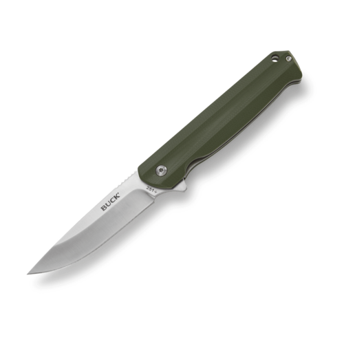 Buck Langford Folding Green G10