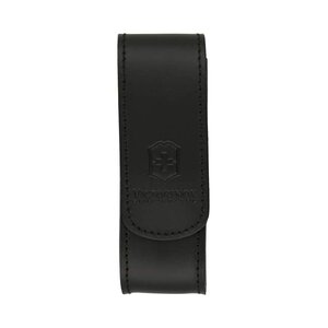 Victorinox Pouch Leather Clip Black Large