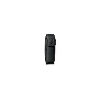 Victorinox Pouch Leather Clip Black Medium
