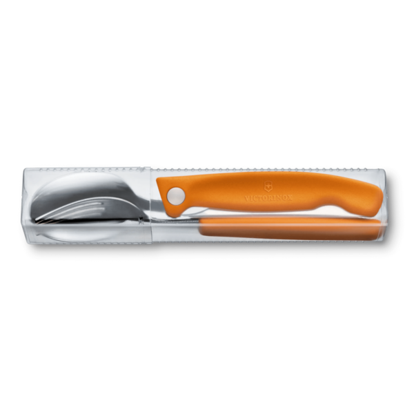 Victorinox Classic Foldable & Table 3 piece Set Orange 6.7192