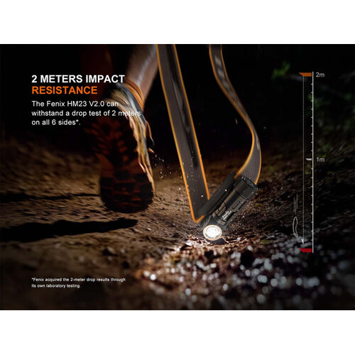 Fenix HM23 V2.0 300 Lumen Headlamp, Single AA Battery Fenix HM23 V2.0 300 Lumen Headlamp, Single AA Battery