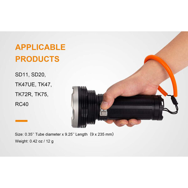 Fenix ALL-01 Soft Silicone Flashlight Lanyard