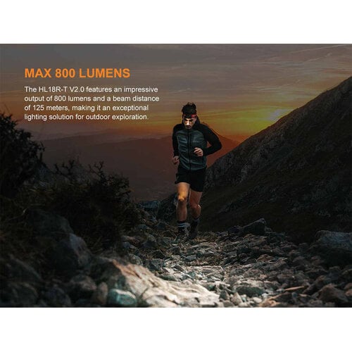 Fenix HL 18R - T V2.0 800 Lumens Fenix HL 18R - T V2.0 800 Lumens
