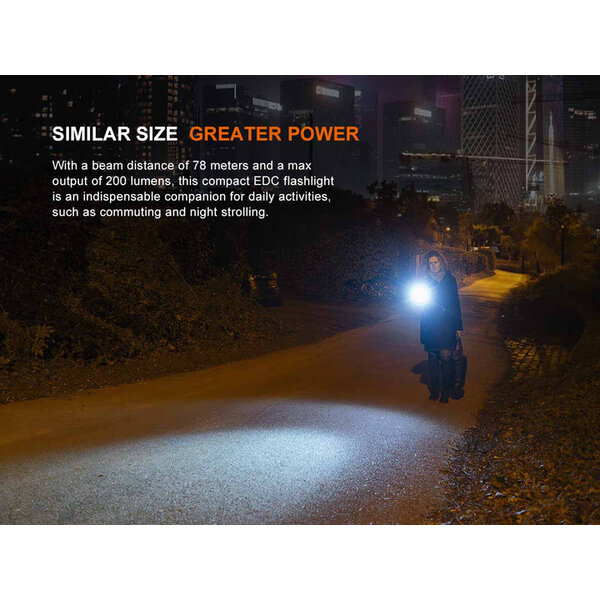 Fenix E12 V3.0 Portable EDC Flashlight
