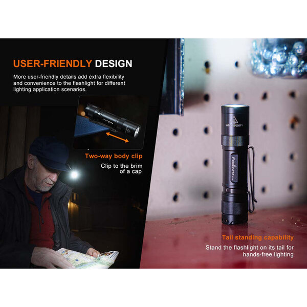 Fenix E12 V3.0 Portable EDC Flashlight